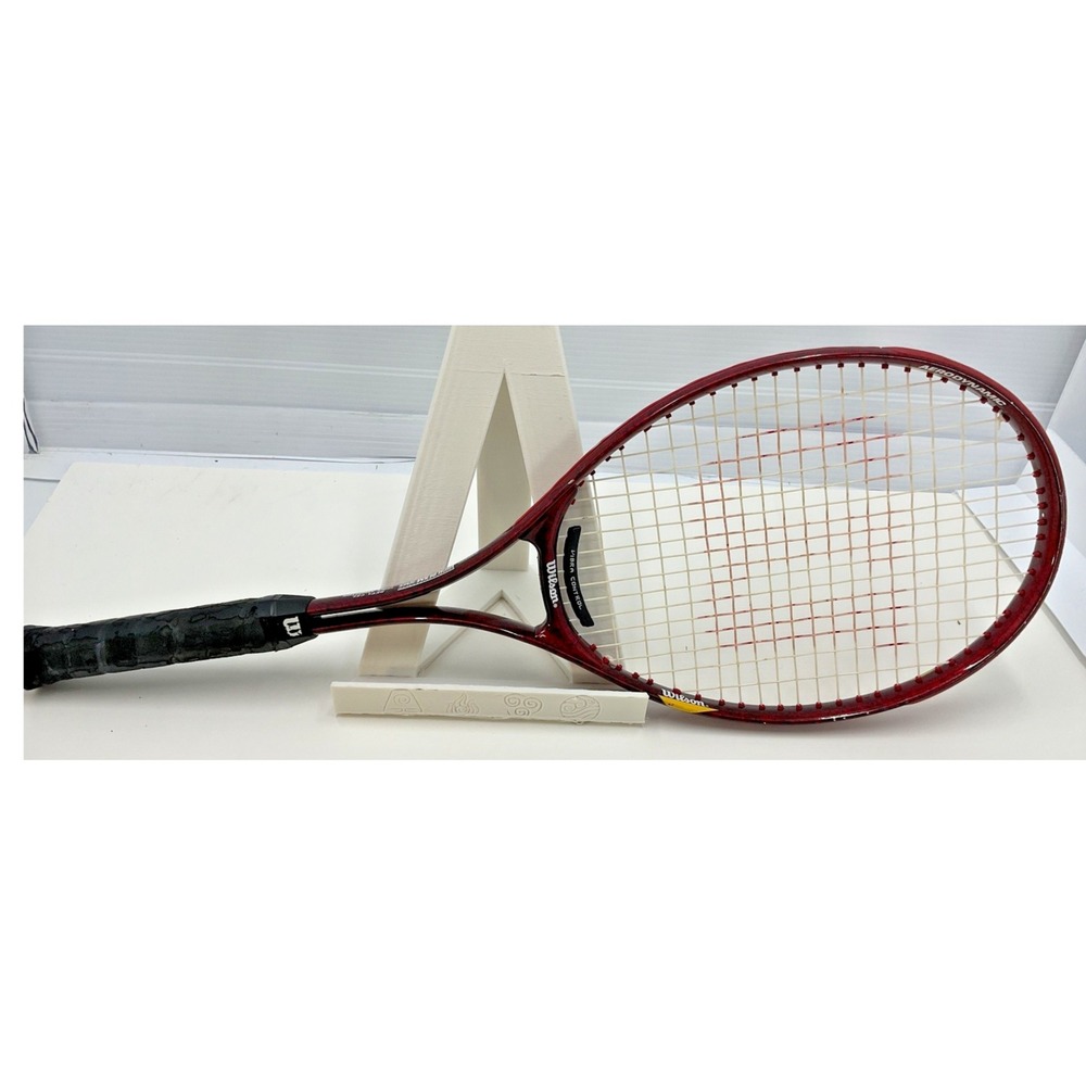 Wilson Pro 95 Tennis Racket 4 1/2 Grip Super High Beam Maroon